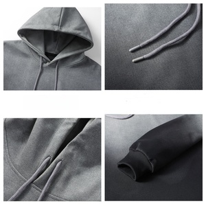 Sudadera con Capucha Personalizada para Hombre, Estilo Vintage con Degradado, 380 g/m², 100% Algodón, Talla Grande, Fabricante Mayorista TKAN180D - Product Image 3
