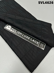 2025 alta calidad para tela de encaje de gasa Suiza 100% algodón africano oro polaco Jacquard Tejido estilo tejido para ropa de hombre - Product Image 2