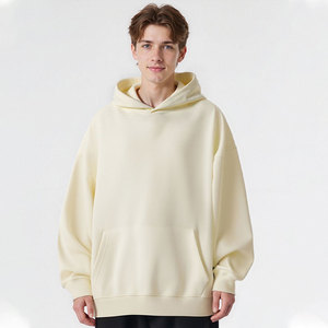 เสื้อฮู้ดดี้โอเวอร์ไซส์ทรงหลวม สไตล์ลำลอง ผ้าฝ้าย 100% คุณภาพสูง น้ำหนัก 420 กรัม ดีไซน์ทันสมัย พร้อมโลโก้สั่งทำพิเศษ - Product Image 5