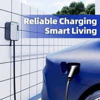 Station de recharge rapide intelligente pour véhicules électriques, Chine, 7 kW, 11 kW, 22 kW, IP65, Type 2, 32 A, certifiée CE, pour une utilisation en intérieur et en extérieur