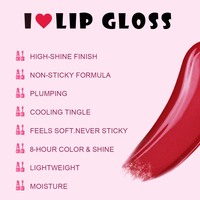 OCHAIN Kits de gloss pour les lèvres Private Label personnalisés Ensembles de rouge à lèvres Maquillage des lèvres imperméable pour les filles Kit de gloss pour les lèvres