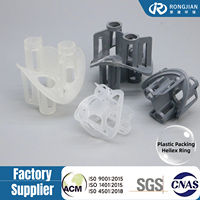 Remplissage plastique haute performance résistant à la corrosion, anneau de couronne pour tour d'absorption chimique et colonne de distillation
