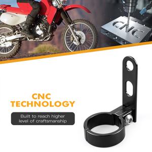 NiceCNC moto frein avant tuyau ligne support de tuyau pince câble <span class=keywords><strong>Guide</strong></span> pour Honda XR650L XR 650 L 1993-2024 <span class=keywords><strong>2022</strong></span> billette aluminium - Product Image 5