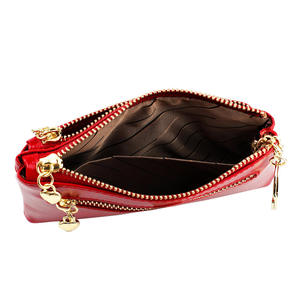 Andong <b>Women</b> Coin Purse Genuine Cow Leather Smooth Elegant Short <b>Wallet</b> Card Key Holder <b>Small</b> <b>Wallets</b> Purses Female - Product Image 4