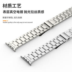 <span class=keywords><strong>Bracelet</strong></span> de montre intelligent Yubenyi RM001 ultra-luxe respirant en alliage de titane avec fermoir déployant 22 cm pour <span class=keywords><strong>Watch</strong></span> Ultra 2 - Product Image 2