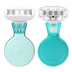 Nuovo Mini <span class=keywords><strong>Rasoio</strong></span> Femminile a 5 Lame <span class=keywords><strong>con</strong></span> Custodia da Viaggio, Strumento per Depilazione Viso e Corpo - Product Image 3
