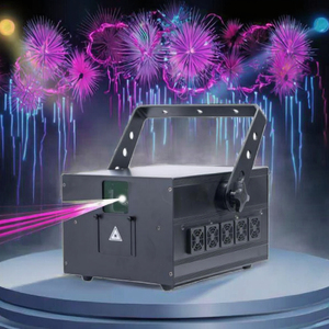 เครื่องเลเซอร์แสดงแสงสี RGB กำลังไฟ 10 วัตต์ พร้อมการ์ด SD เชื่อมต่อ ILDA ควบคุมด้วยเสียง มาตรฐาน IP33 - Product Image 3