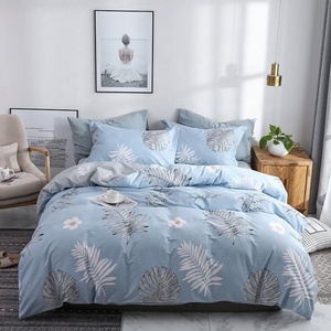 Juego de ropa de cama de algodón con estampado para el hogar, funda de edredón para apartamento de estudiantes, Sábana bonita, fundas de almohada - Product Image 3