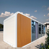 Maison capsule de luxe en acier antisismique de 40 pieds pour hôtels, villas, écoles et centres commerciaux