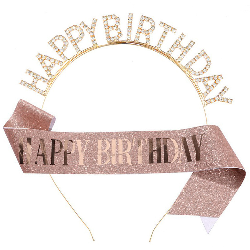 A- traje de oro rosa