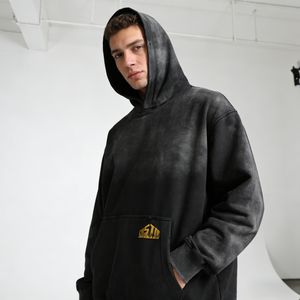 Sudaderas con Capucha Extra Grandes de Estilo Vintage Unisex Premium, Sudaderas con Cremallera y Logotipo Personalizado Impreso, Sudadera con Capucha de Algodón Grueso Transpirable para Invierno - Product Image 1