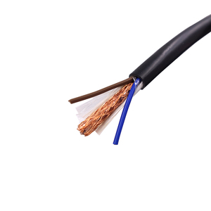 OEM CCS CCA COPPER BC <span class=keywords><strong>RG59</strong></span> 2 <span class=keywords><strong>DC</strong></span> 2c siamois RG6 avec alimentation 0.75mm2 RG58 Economy + 2x0.50 75 Ohm CCTV Camera Coaxial Cable - Product Image 4