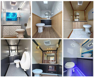 مقطورة مرحاض متنقلة بمقصورتين، مرحاض متنقل بمقعدين، مقطورات حمامات متنقلة - Product Image 5