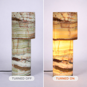 Lámpara de Mesa Decorativa Vintage con Patrón de Jade Natural para Hotel, Dormitorio, Mesita de Noche, Pasillo, Estudio, Hogar, Iluminación Interior - Product Image 5