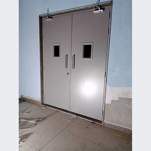 Nhà cung cấp Trung Quốc Chất lượng cao lửa đánh giá bên ngoài an ninh thép cửa an toàn công nghiệp cửa cho thoát hiểm khẩn cấp trên bán - Product Image 3