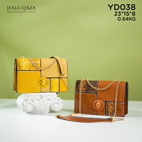 Sac à main pour femme Jiali QAZA 2023, nouvelle arrivée, personnalisé, avec broderies, chaînes et décorations plissées, sac de qualité à bas prix