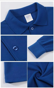 ओएम कस्टम डिजाइन कढ़ाई लोगो पॉलिएस्टर कपास सादा पिके पोलो टी शर्ट काले पुरुषों की पोलो शर्ट - Product Image 6