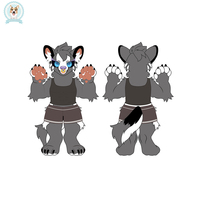 Costume Personalizzato Fursuit, Design Originale su Misura, Mascotte in Peluche Volpe o Lupo per Cosplay e Convention