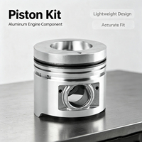 94mm Phosphated Aluminum Alloy Piston Kit 32A17-05102 Heatspin S6S 6 Cylinder Diesel Engine Repair for Mitsubishi