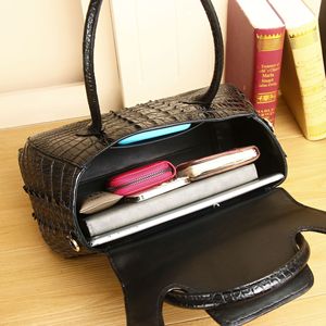 Bolso de mano para mujer 2026, nuevo diseño de cocodrilo, cierre de solapa, bolso de hombro cruzado, estilo informal de alta gama - Product Image 4