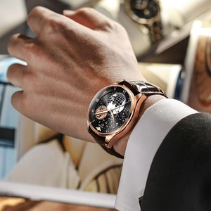 Montre mécanique automatique de luxe pour homme, étanche, squelette - Product Image 4