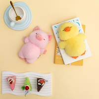 Juguetes de peluche de animales simulados para la oficina, protectores de muñeca de peluche, compañeros de escritorio y regalos de muñecas al por mayor