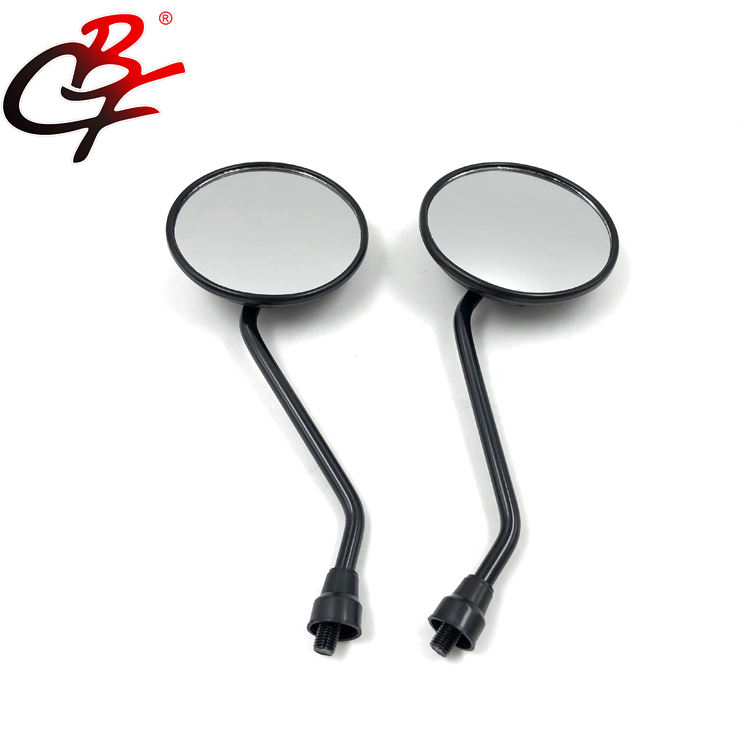 CBF Supplier Motorcycle Black Round Side Back Rearview Mirror for