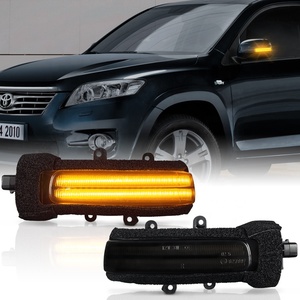 2X Lentille claire/fumée séquentielle LED rétroviseur latéral clignotants pour <span class=keywords><strong>Toyota</strong></span> Tocama PREVIA ESTIMA - Product Image 1