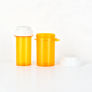 Botella de Plástico de Grado Alimenticio de 45 ml y 55 ml con Tapa CRC para Vitaminas, Suplementos, Cápsulas, Gomitas y Pastillas, Personalizable - Product Image 4