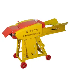 220V Silage Crops Cutter Grass Hay Forage Chopper Chaff Cutter Machine Animal Feed Livestock Manufacturing Plant Industries