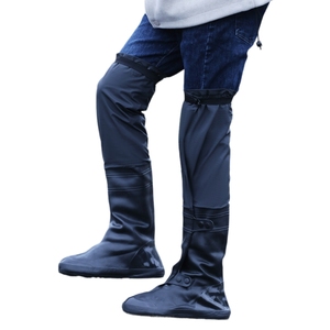 Botas de lluvia impermeables de tubo alto hasta la rodilla para hombre, modelo LM01 de la marca LM, para calzado de equitación, engrosadas y resistentes al desgaste, al por mayor. - Product Image 4