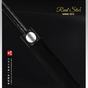 <span class=keywords><strong>RST</strong></span> tamaño grande 27 pulgadas 8 costillas negro fibra de vidrio a prueba de viento <span class=keywords><strong>Golf</strong></span> barato logotipo paraguas para hombre - Product Image 5