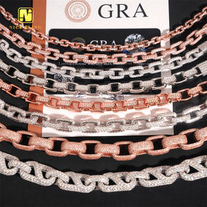 רב סגנון קובן חן של היפ הופ 5.2 מ "מ-15 מ" מ-קובן שרשרת שרשרת קוואן יהלום קוואן - Product Image 6