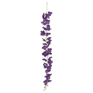 Guirnaldas de Flores Artificiales de Glicinia, Material de Seda, Decoraciones para Techos de Boda, Rama Individual, Uso en Interiores - Product Image 3