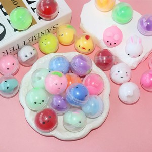 Juguete Antiestrés CHENXI, Mini Mochi Squishy, 35mm, Bola de Huevo Sorpresa Transparente, Juguete en Cápsula de Plástico para Niños - Product Image 5