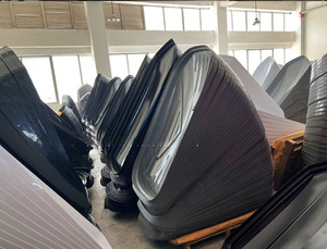 กล่องเก็บสัมภาระบนหลังคาแบบสปอร์ตสีขาว ความจุขนาดใหญ่ 680 ลิตร ผลิตจากวัสดุ ABS+<span class=keywords><strong>ASA</strong></span>+PC พร้อมแถบกันน้ำแบบแอโรไดนามิก โครงสร้างอะลูมิเนียมอัลลอย เปิดได้สองด้าน - Product Image 6