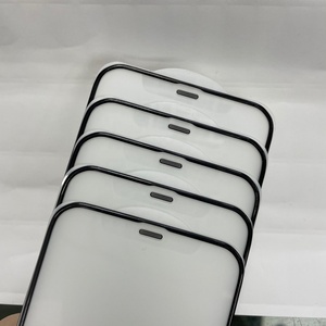 Protection d'écran de téléphone portable en verre 9H anti-traces de doigts avec airbag, cadre haute résistance 18D, anti-choc, verre HD 9D 21D 20D 99D 111D 777D 999D - Product Image 5