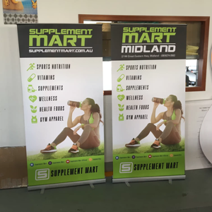 Tùy chỉnh hiện đại phong cách nhôm <span class=keywords><strong>Roll</strong></span>-up có thể thu vào biểu ngữ đứng pull-up pop-up quảng cáo với tính năng di chuyển cho triển lãm - Product Image 3