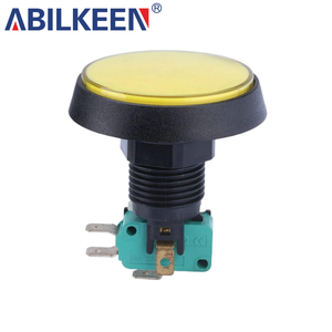 Happ stile 24mm Arcade interruttore a pulsante 12V LED colorato illuminato per Arcade pannello di controllo del gioco con microinterruttore - Product Image 1