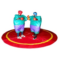 Costume de lutte sur le thème du camouflage gonflable de haute qualité, jeu de sumo, jeu de lutte pour enfants/adultes