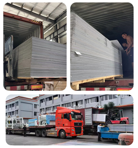 Tùy chỉnh độ bóng cao UV ban PVC tường Bảng điều khiển trang trí cho khách sạn ngoài trời phòng khách không thấm nước chống ẩm Kết cấu bề mặt - Product Image 6