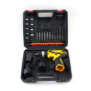 DD3282 Haushaltswerkzeug 21V Elektrowerkzeug Hausreparatur Befestigungsschrauben Akku-Kombi Kabelloser Bohrschrauber Set Elektrischer Schraubendreher-Kit - Product Image 6