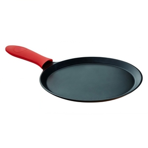 Poêle à tortillas en fonte pré-culottée, écologique et sûre, pour cuisiner sans effort des crêpes, des pancakes et des pains plats - Product Image 5