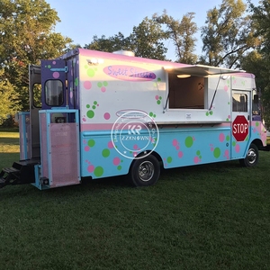 Nouveau camion de restauration mobile électrique, chariot à snacks et barbecue, camion de restauration rapide avec cuisine complète, homologué DOT, norme américaine - Product Image 2