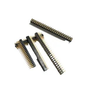 Electronic female pin header high voltage pogo pin terminal 2.54 pitch