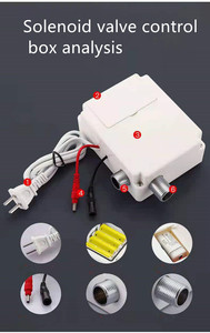 Hiện Đại Brass Tự Động Cảm Biến Phòng Tắm Vòi Nước Màu Đen Mờ Thác Thiết Kế Gốm Sàn Gắn Hồng Ngoại Touchless Lưu Vực Vòi Nước - Product Image 4