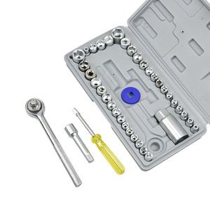 Hot Bán Durablecar Sửa Chữa <span class=keywords><strong>Kit</strong></span> <span class=keywords><strong>40Pcs</strong></span> 3/8*21Mm Spark Tay Áo Ratchet Ổ Đĩa Công Cụ Ổ Cắm Cờ Lê Bộ - Product Image 5