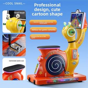 Best-selling Electric Coin-operated Snail bicycle Game <b>Machine</b>, Children's Commercial <b>Amusement</b> Park Arcade Game <b>Machine</b> - Product Image 2