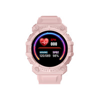 Reloj inteligente Y56 con pantalla redonda a color, monitor de frecuencia cardíaca, presión arterial, música, deportes, pulsera inteligente.