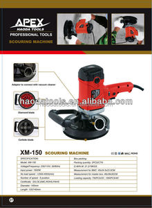 Amoladora de hormigón eléctrica/máquina de fregado con hoja de carburo o taza de diamante - Product Image 3